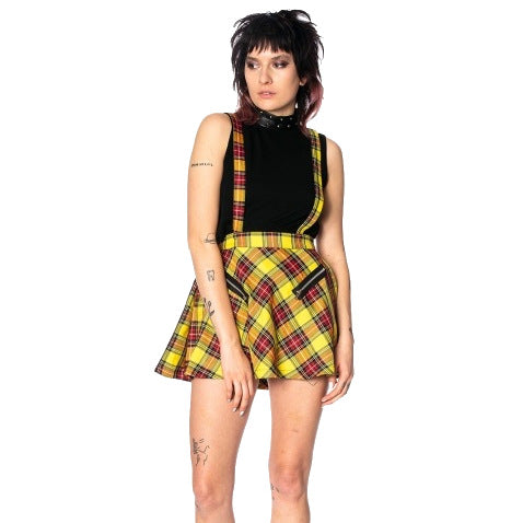 Banned: High Life Pinafore Yellow