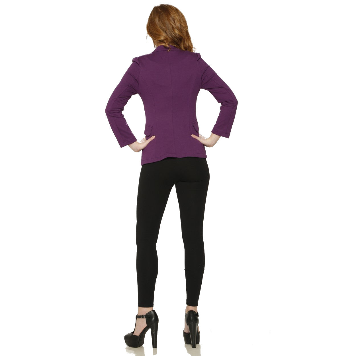 Orchid Bloom: Purple Band Jacket